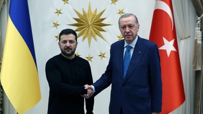Cumhurbaşkanı Erdoğan - Zelenski görüşmesi başladı