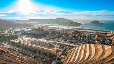 Akkuyu NGS’de, 4’üncü güç ünitesinin ikinci katmanı kuruldu