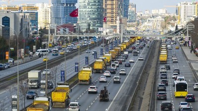 İstanbul'da hafriyatçılardan İBB'ye protesto