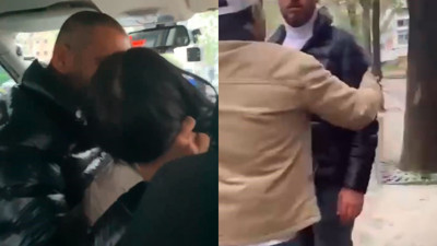 Ttakside korkunç anlar! Kadın yolcu küfür etti, taksici tokatlayıp saçını çekti