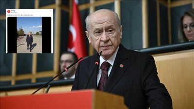MHP resmi hesabından videolu Devlet Bahçeli paylaşımı