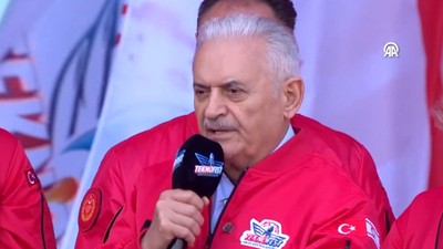 Aksakallar Konseyi Başkanı Binali Yıldırım'dan TEKNOFEST'te kritik mesaj: KKTC, Türkiye'nin kırmızı çizgisidir