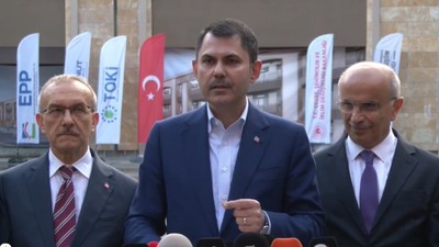 Bakan Kurum: Özgür Bey'e tavsiyem beni diline dolayacağına o gözlerindeki bandı çıkarsın