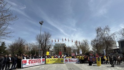 Erzurum ve çevresinde 1 Mayıs Emek ve Dayanışma Günü coşkuyla kutlandı