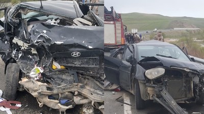 Ağrı'da feci kaza: 2 ölü 8 yaralı