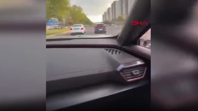 Trafikte makas atan sürücünün ehliyetine el konuldu, 14 bin TL ceza kesildi