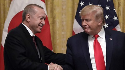 Cumhurbaşkanı Erdoğan, Trump ile telefonda görüştü