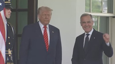 ABD Başkanı Donald Trump, Kanada Başbakanı Mark Carney ile görüştü