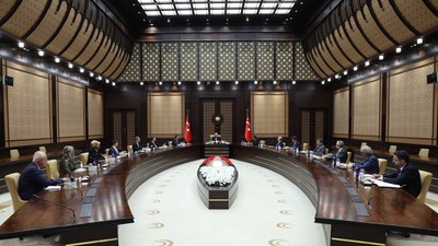 Cumhurbaşkanı Erdoğan, Cumhurbaşkanlığı Politika Kurullarının başkanvekillerini kabul etti