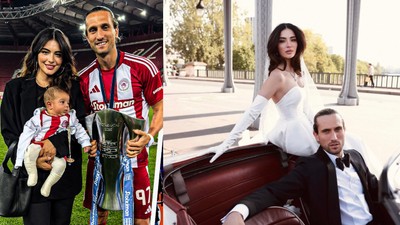 Melisa Aslı Pamuk ve Yusuf Yazıcı şampiyonluk kutlamasında oğulları Mylan'ı ilk kez gösterdi! Bakın Mylan kime benziyor