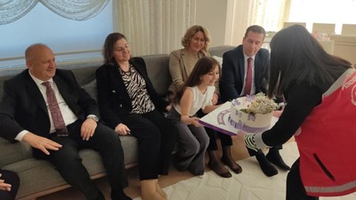 Şehit Astsubay Nejdet Aydoğdu'nun kızına doğum günü sürprizi