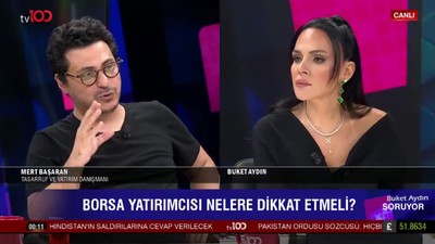 Buket Aydın Soruyor'a konuk olan Mert Başaran: Siyasetçiler, gazeteciler sussa borsa rekor kırar
