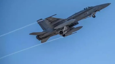 Finlandiya'da orduya ait savaş uçağı düştü