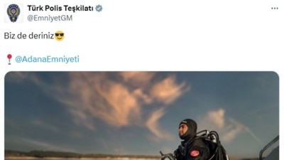 Emniyet Genel Müdürlüğü akıma katıldı: Biz de deriniz