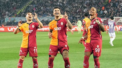 Galatasaray şampiyonluğa çok yakın! Deplasmanda Trabzonspor'u 2-0 mağlup etti