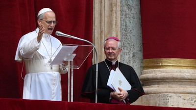 Papa 14. Leo’nun ilk pazar duasında Gazze ve Ukrayna vardı