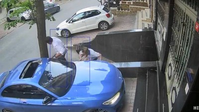 Eski eşinin üzerine otomobilini süren şahıs yakalandı