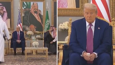Trump, Suudi Arabistan’da kahve ikramını reddetti! Sosyal medyada gündem oldu