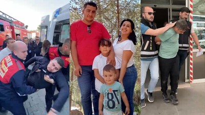 Yangında eşi ile 2 çocuğu ölen itfaiye eri gözaltına alındı: Faciadan kısa bir süre sonra nişanlanmış