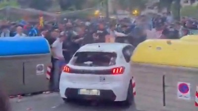 İspanya’da bir kişi aracıyla taraftarların arasına daldı: 13 yaralı