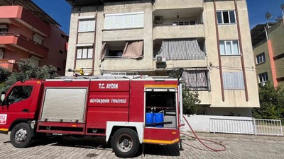 Prizde unutulan ütü, yangına neden oldu