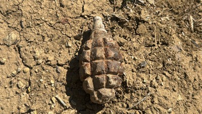 Ankara’da 104 yıllık patlamamış el bombası bulundu