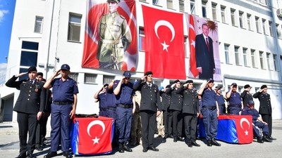 Kırşehir'de 20 engelli, 1 günlük temsili askerlik yaptı