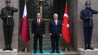 Milli Savunma Bakanı Güler, Katarlı mevkidaşı Al Sani ile bir araya geldi