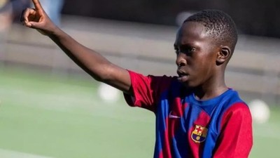 Barcelona’nın yeni mucizesi: 12 yaşında 30 maçta 96 gol!