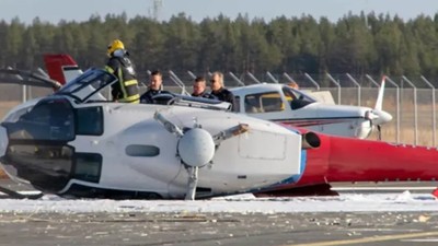 Finlandiya’da iki helikopter çarpıştı: 5 ölü