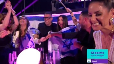 Azerbaycan Eurovision'da İsrail'e 12 tam puan verdi