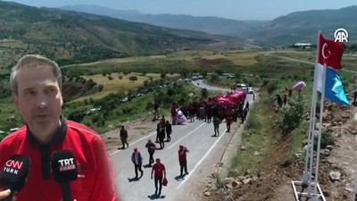 Gabar Dağı'nda 19 Mayıs yürüyüşü: Terörsüz Türkiye şimdi burada çok daha anlam buluyor