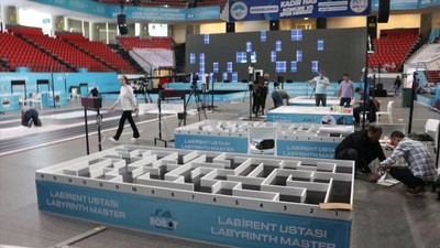 Uluslararası robot yarışması için hazırlıklar tamamlandı
