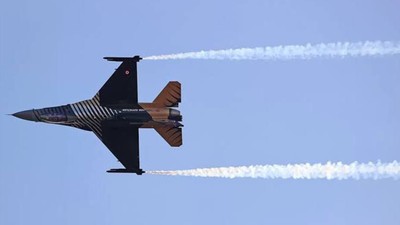 Giresun semalarında SOLOTÜRK gösterisi