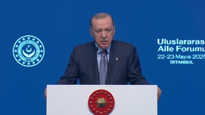 Cumhurbaşkanı Erdoğan Uluslararası Aile Forumu'nda
