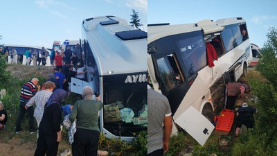 Isparta'da yolcu otobüsü ile tur midibüsü çarpıştı: 28 yaralı var