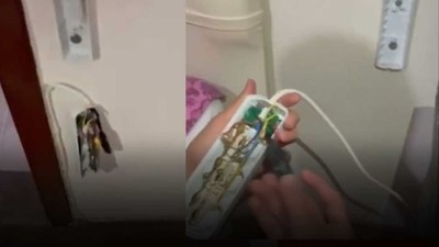 Günlük kiralık dairede gizli kamera skandalı