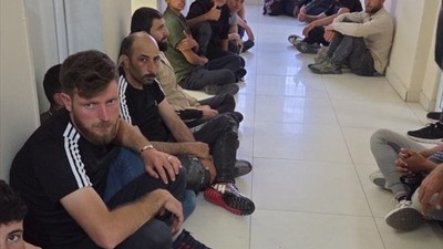 Hatay'da düzensiz göçmen operasyonu