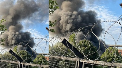 İstanbul Üniversitesi Avcılar kampüsünde korkutan yangın