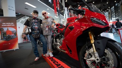 Ankara'da Motosiklet ve Bisiklet Fuarı başladı
