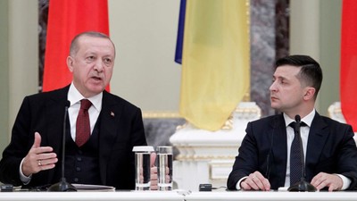 Cumhurbaşkanı Erdoğan, Ukrayna lideri Volodimir Zelenskiy ile telefonda görüştü