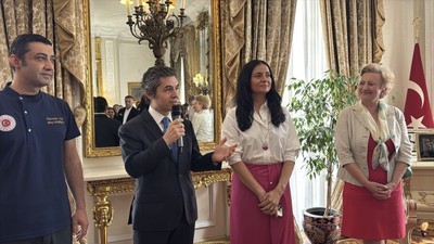 Londra'da Türk kahvaltısının tanıtımı
