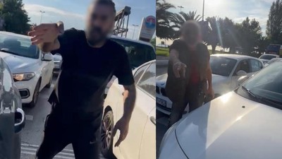Maltepe’de trafikte kadın sürücüye kabusu yaşattı! 2 çocuğunun yanında saldırıya uğradı
