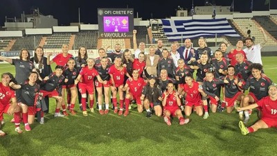 A Milli Kadın Futbol Takımı, Yunanistan'ı mağlup etti