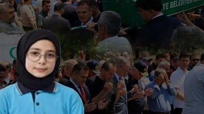 Marmaris'teki depremde can veren Afranur'a gözyaşları içinde veda