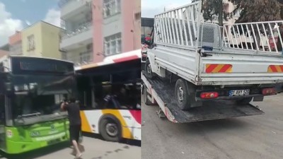 Ters yönden gidip kadın şoförü tehdit eden ehliyetsiz sürücüye komik ceza