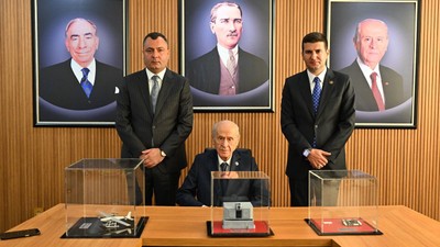 MHP Lideri Bahçeli'den Ülkü Ocaklarına ziyaret
