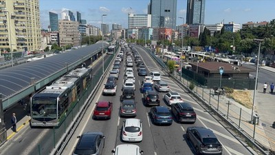 İstanbul'da bayramda trafik durumu