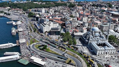 Kurban Bayramı'nda Tarihi Yarımada'da yoğunluk