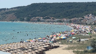 Saros Körfezi'nde bayram yoğunluğu